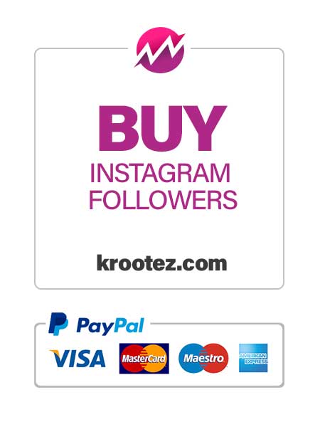 buy real and cheap instagram followers payment via paypal and credit card